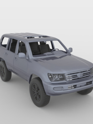 Toyota Land Cruiser 3D Model