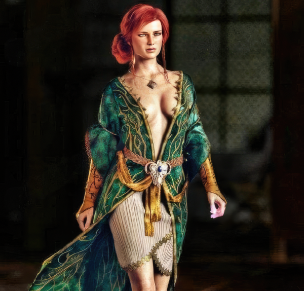 Triss Merigold 3D Model