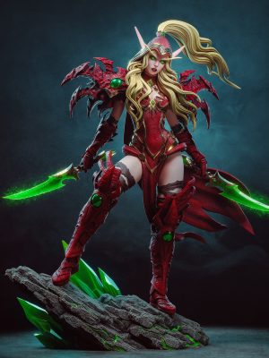 Valeera Sanguinar 3D Model