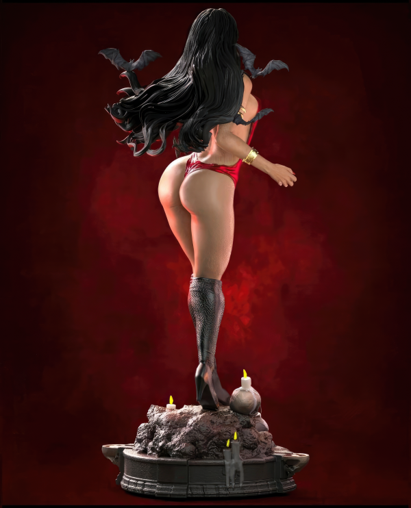 Vampirela 3D Model — изображение 2