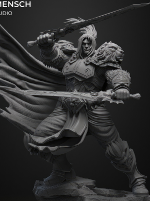 Varian Wrynn 2 3D Model