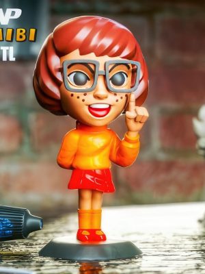 Velma Chibi 3D Model