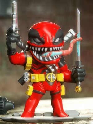 Venompool Chibi 3D Model
