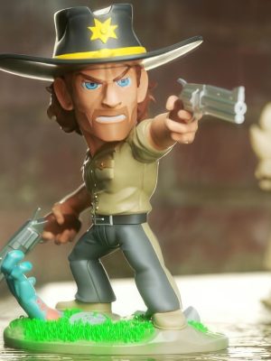 Walking Dead Rick Grimes Chibi 3D Model