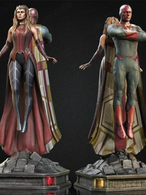 Wanda and Vision 3D Model