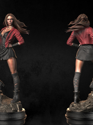 Wanda Maximoff 3D Model