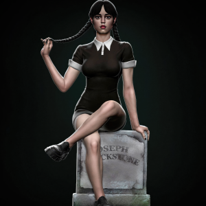 Wednesday 3D Model