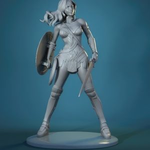 Wonder Woman 3D Model