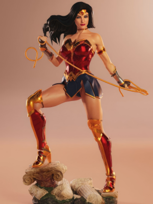 Wonder Woman 3D Model