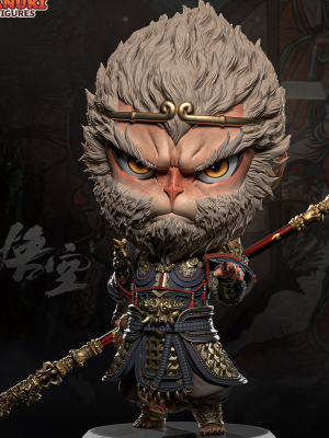 Wukong Chibi 3D Model