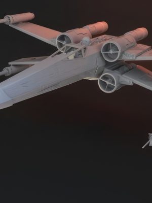 X-Wing Starfighter 3D Model