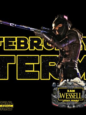 Zam Wesell Bust 3D Model