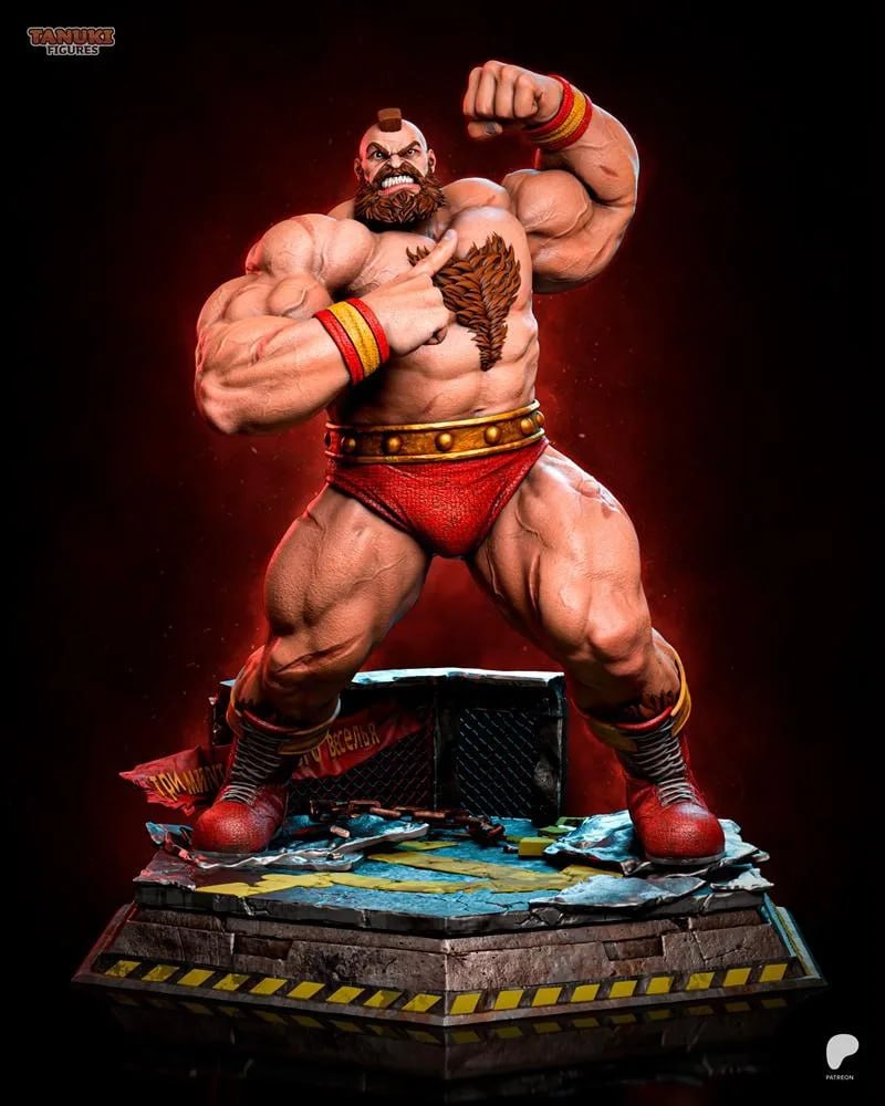 Zangief 3D Model