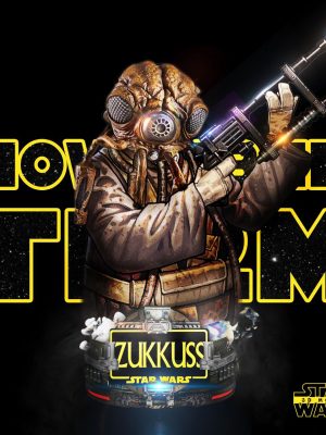 Zuckuss Bust 3D Model