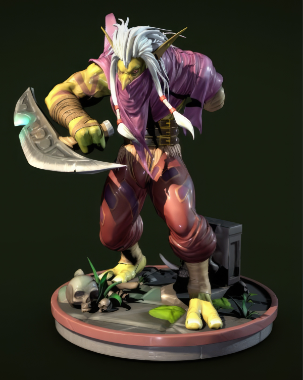 Zul'jin 3D Model — изображение 2