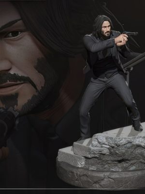 John Wick 3D Model